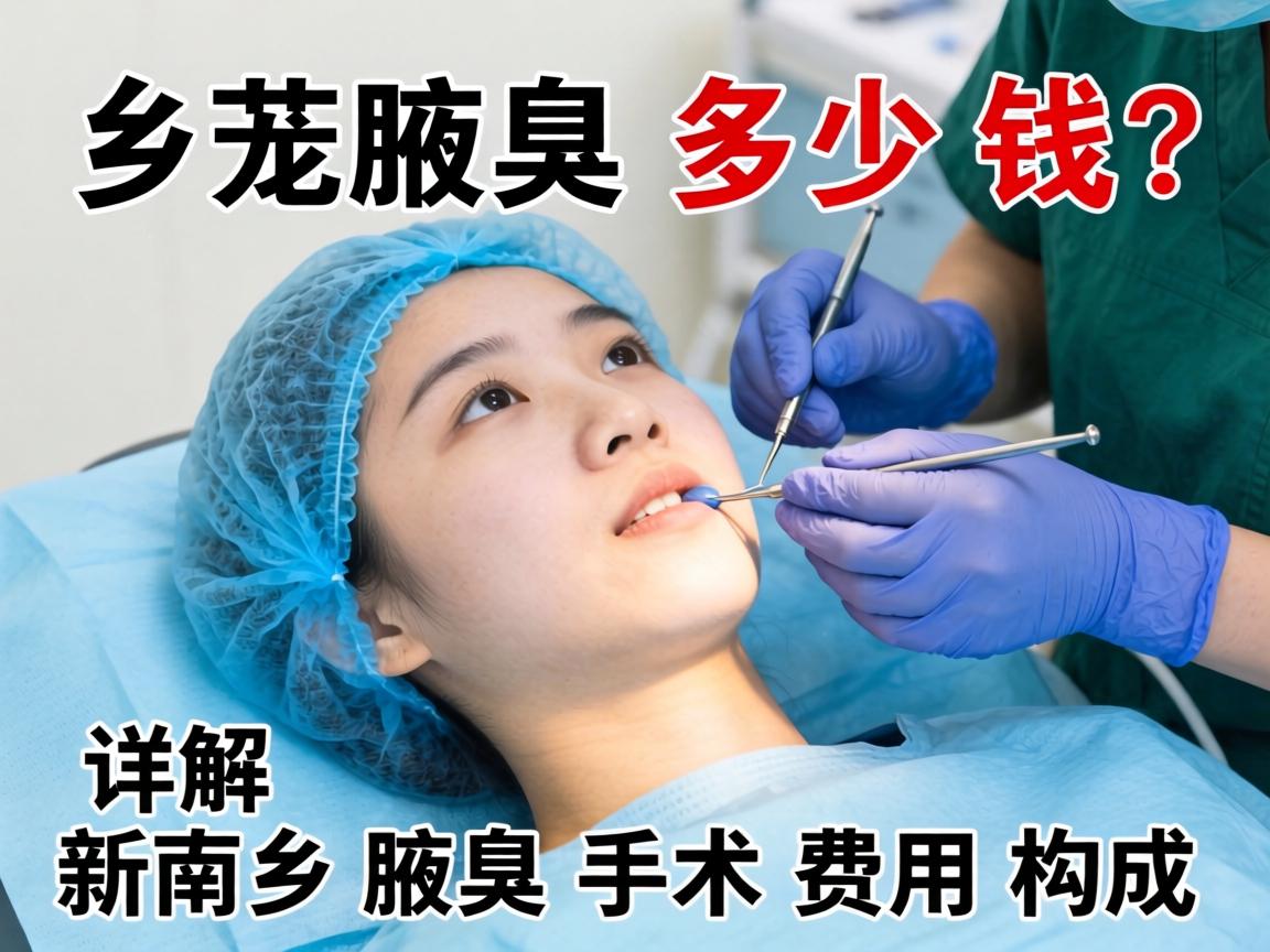 新乡腋臭手术多少钱？详解新乡腋臭手术费用构成