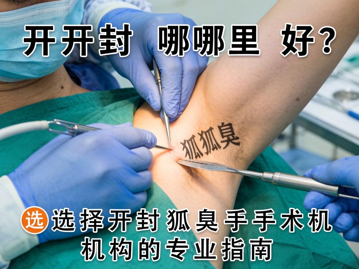 开封狐臭手术哪里好？选择开封狐臭手术机构的专业指南