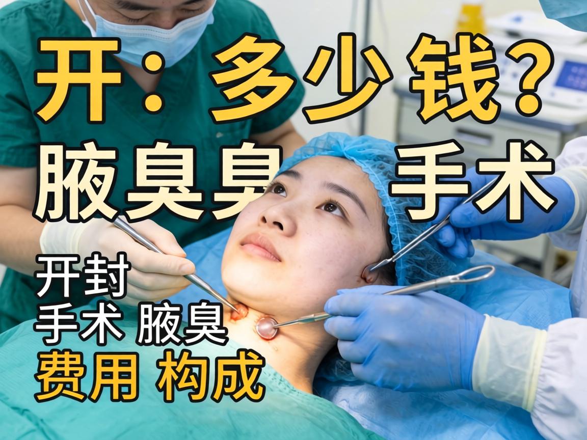 开封腋臭手术多少钱?详解开封腋臭手术费用构成 开封腋臭手术多少钱?详解开封腋臭手术费用构成
