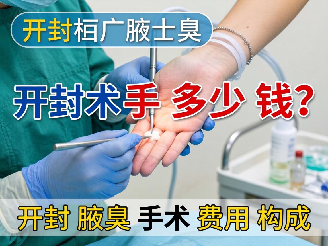 开封腋臭手术多少钱?详解开封腋臭手术费用构成 开封腋臭手术多少钱?详解开封腋臭手术费用构成