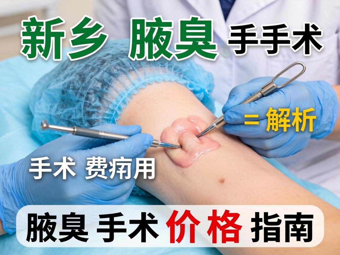 新乡腋臭手术费用解析,腋臭手术价格指南 新乡腋臭手术费用解析,腋臭手术价格指南