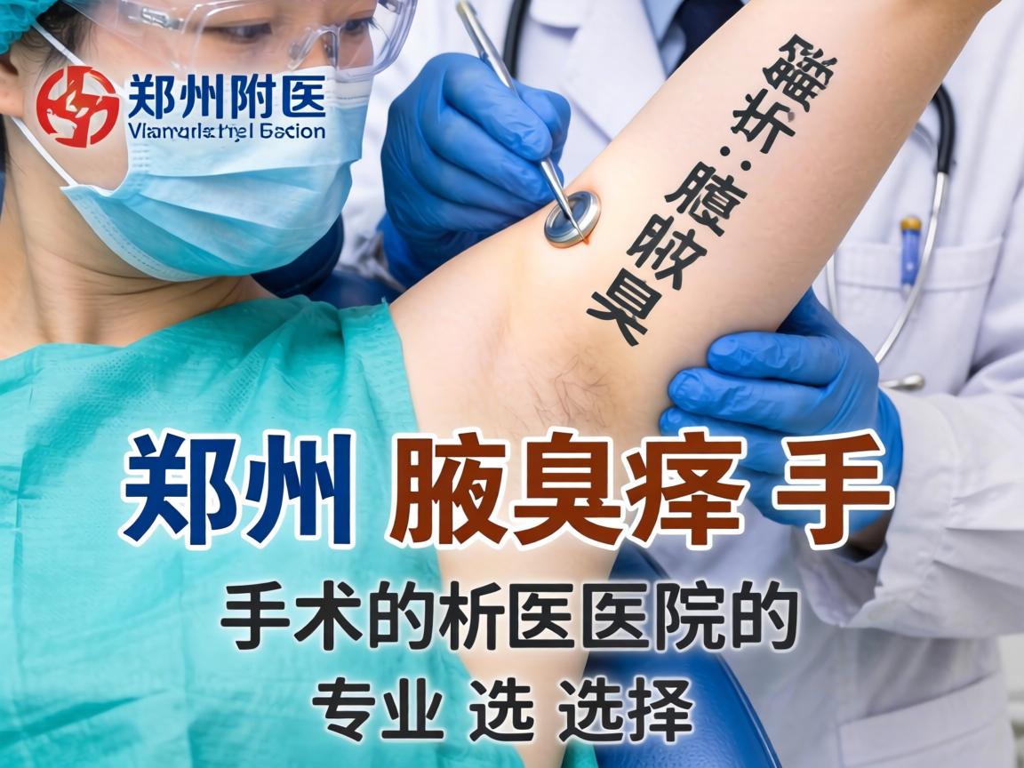郑州附医腋臭医院解析,郑州腋臭手术的专业选择 郑州附医腋臭医院解析,郑州腋臭手术的专业选择
