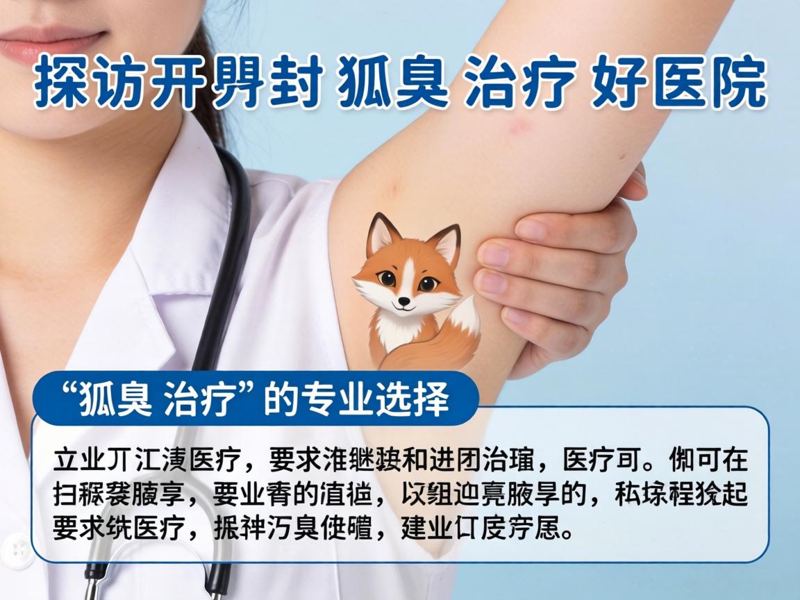 探访开封狐臭治疗好医院，详解狐臭治疗的专业选择
