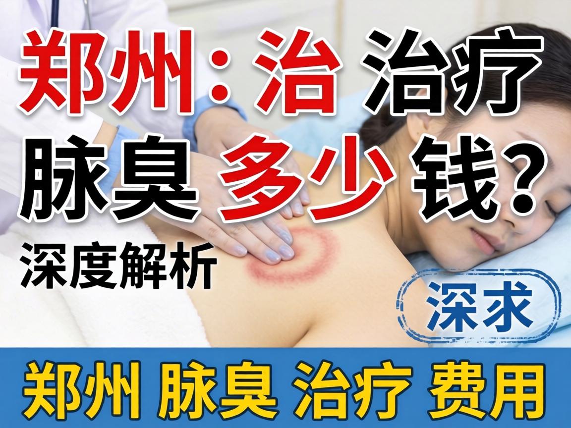 郑州治疗腋臭多少钱？深度解析郑州腋臭治疗费用