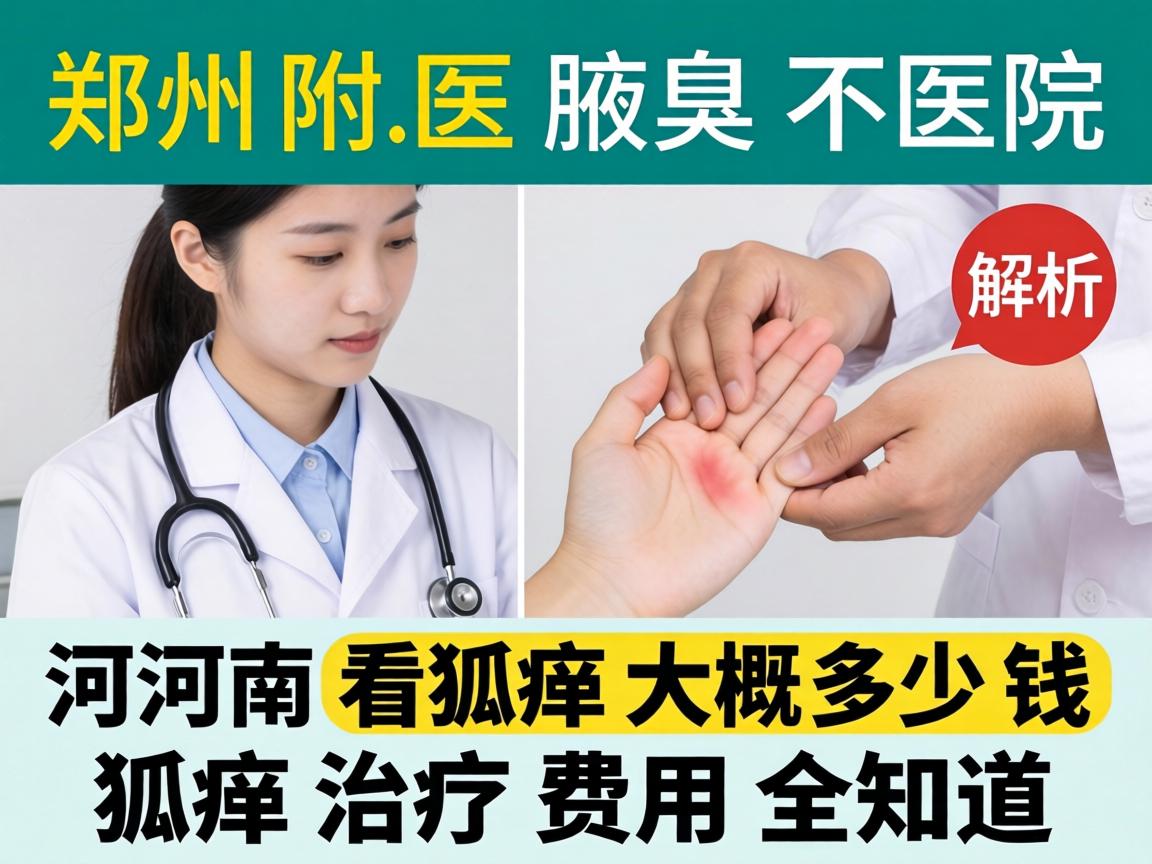 郑州附医腋臭医院解析,河南看狐臭大概多少钱,狐臭治疗费用全知道 郑州附医腋臭医院解析,河南看狐臭大概多少钱,狐臭治疗费用全知道