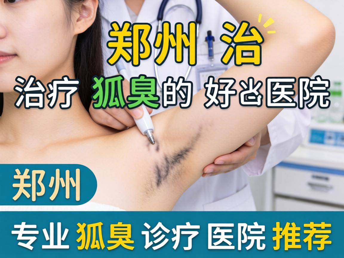 郑州治疗狐臭的好医院 郑州专业狐臭诊疗医院推荐