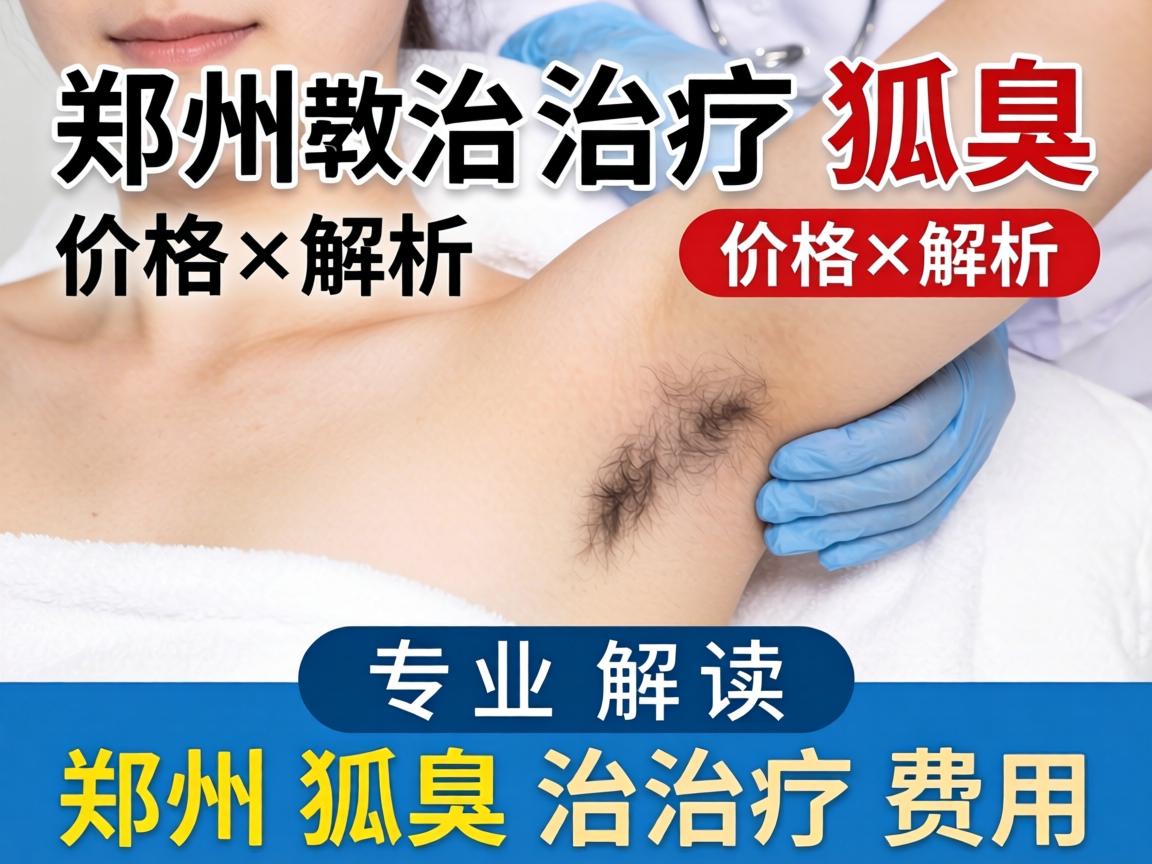 郑州治疗狐臭价格解析，专业解读郑州狐臭治疗费用