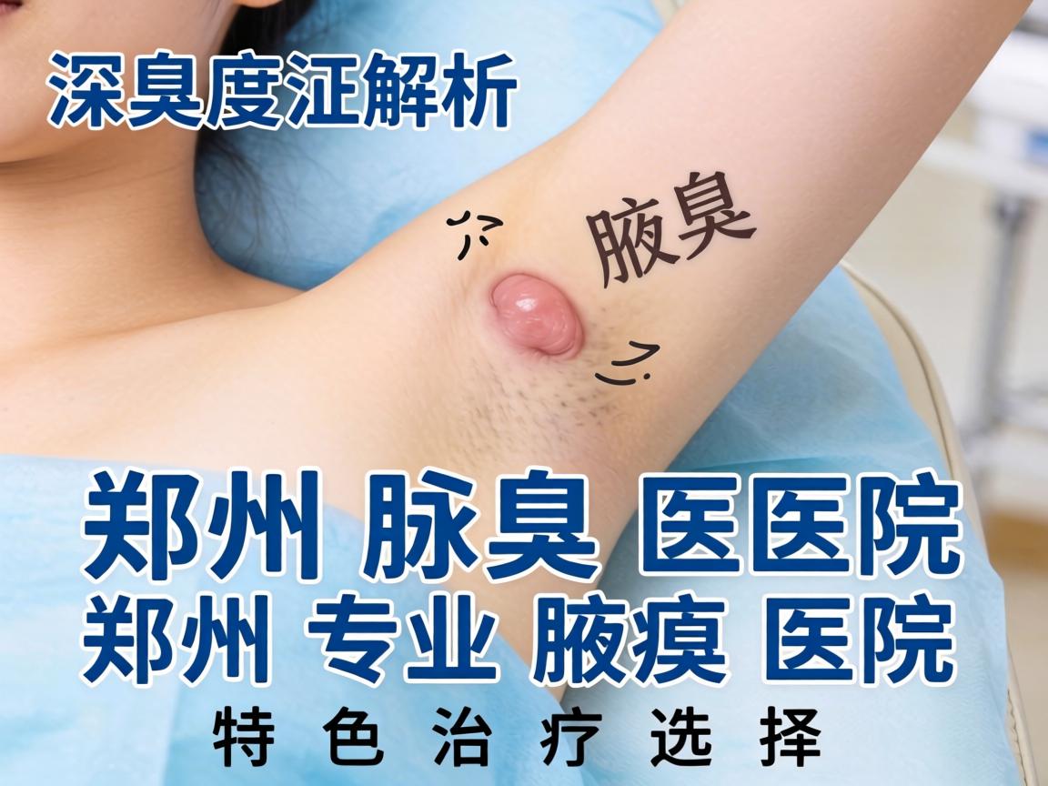 深度解析郑州腋臭医院，郑州专业腋臭医院的特色治疗选择
