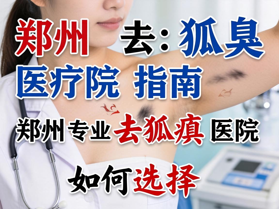 郑州去狐臭医院指南，郑州专业去狐臭医院如何选择