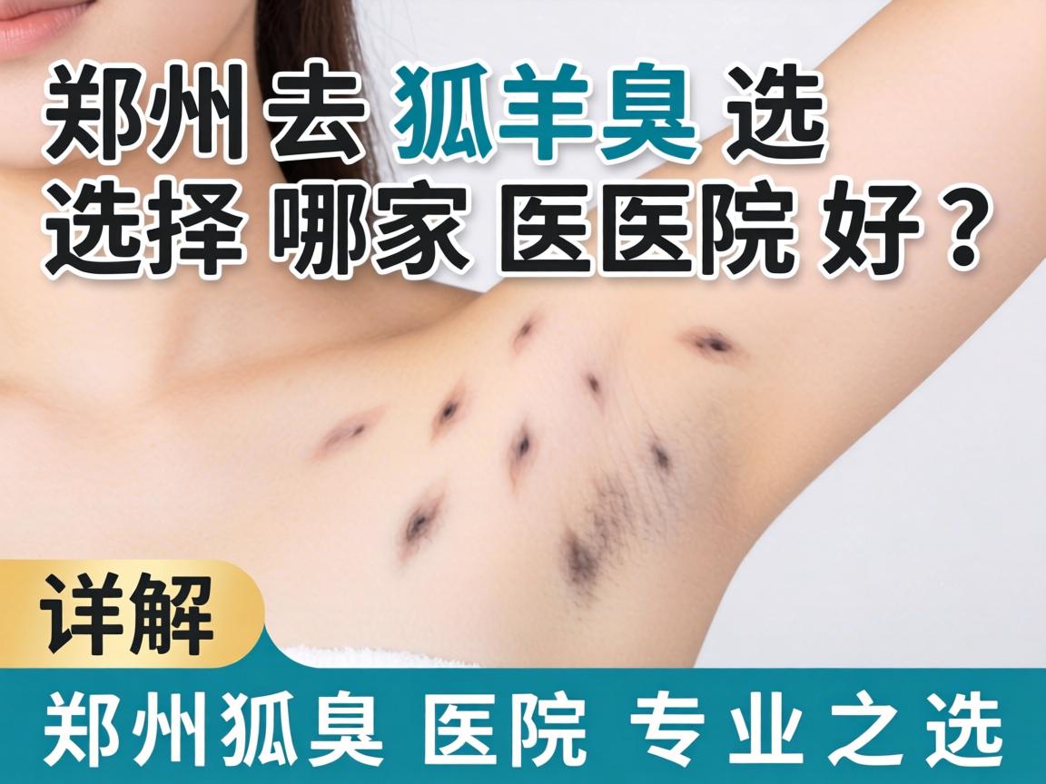郑州去狐臭选择哪家医院好？详解郑州狐臭医院专业之选