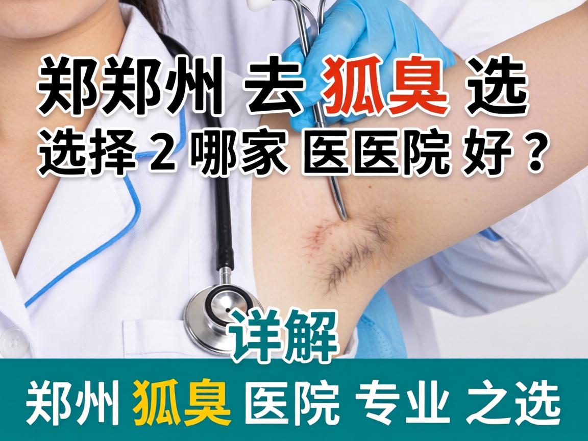 郑州去狐臭选择哪家医院好？详解郑州狐臭医院专业之选
