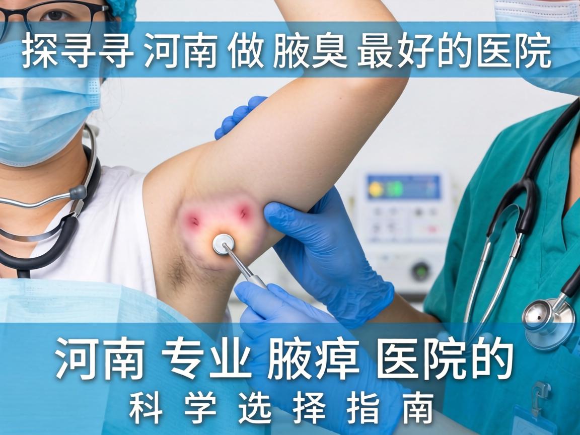 探寻河南做腋臭最好的医院,河南专业腋臭医院的科学选择指南 探寻河南做腋臭最好的医院,河南专业腋臭医院的科学选择指南