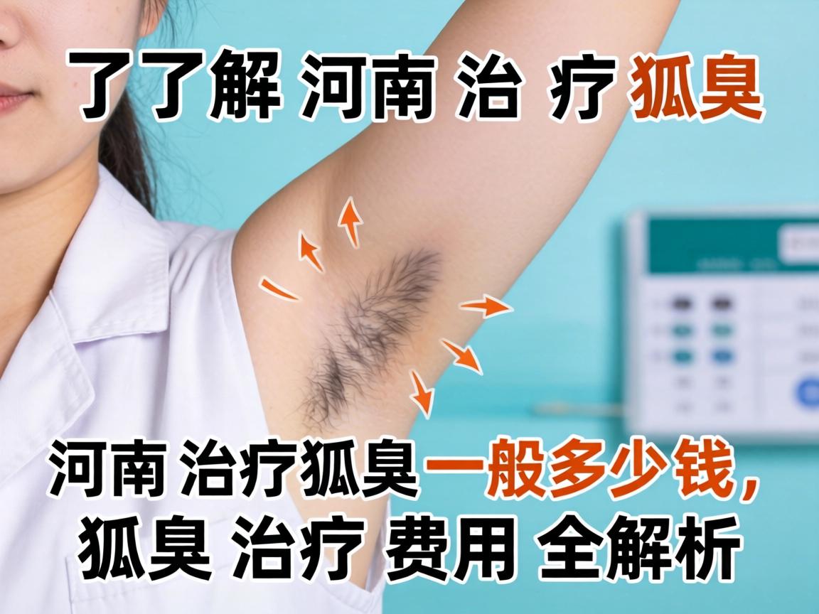 了解河南治疗狐臭一般多少钱,狐臭治疗费用全解析 了解河南治疗狐臭一般多少钱,狐臭治疗费用全解析