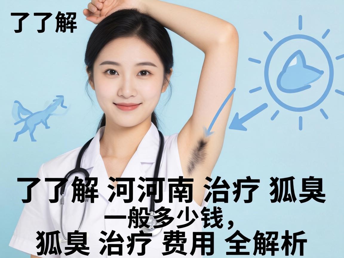 了解河南治疗狐臭一般多少钱,狐臭治疗费用全解析 了解河南治疗狐臭一般多少钱,狐臭治疗费用全解析