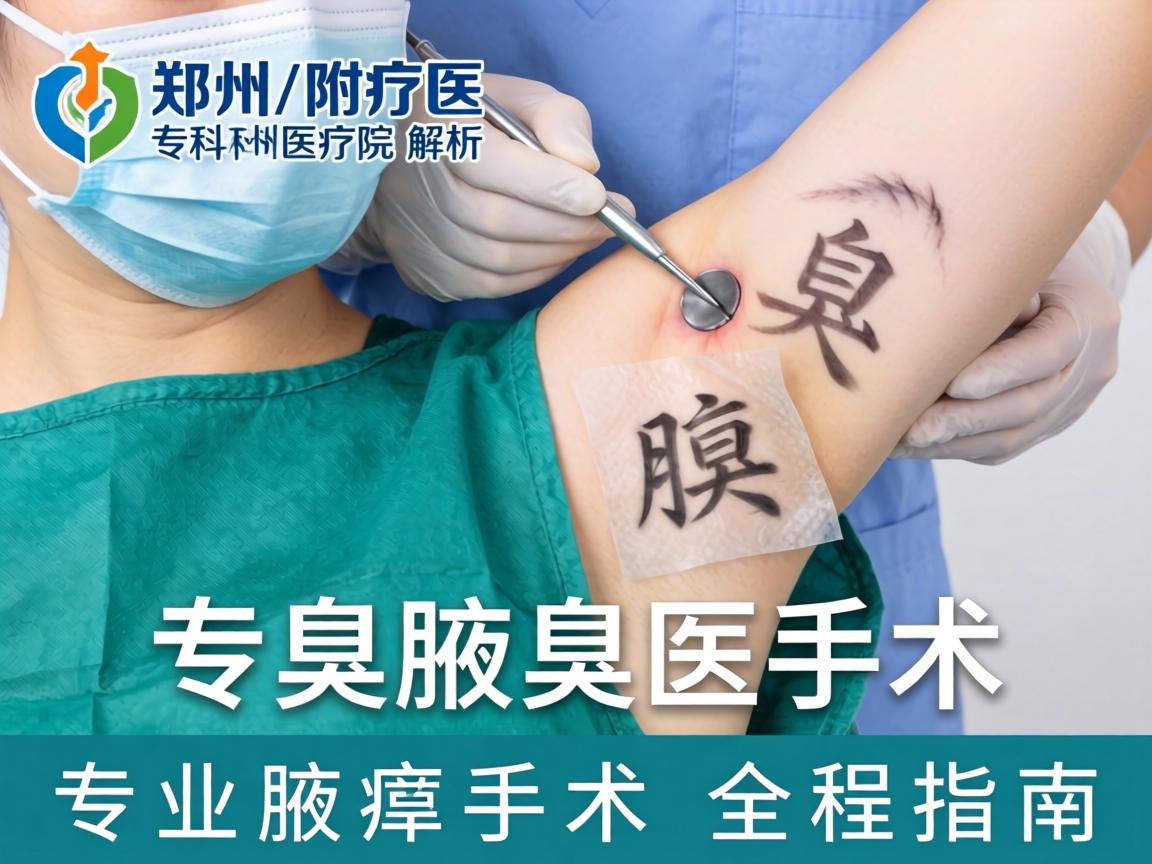 郑州附医腋臭手术专科医院解析,专业腋臭手术的全程指南 郑州附医腋臭手术专科医院解析,专业腋臭手术的全程指南