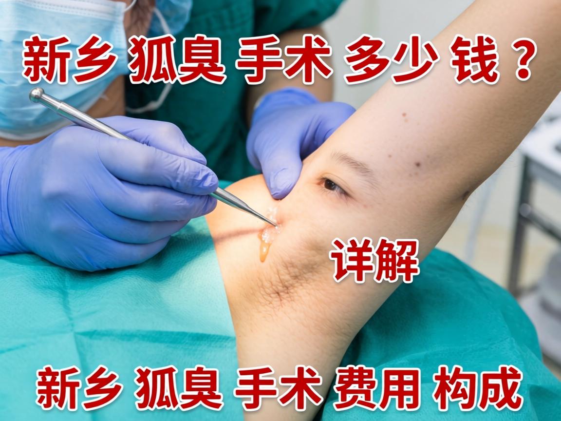 新乡狐臭手术多少钱？详解新乡狐臭手术费用构成