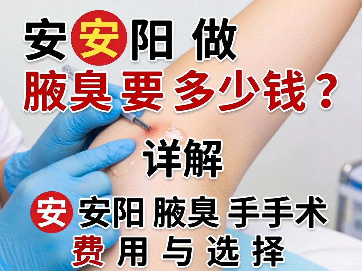安阳做腋臭要多少钱?详解安阳腋臭手术费用与选择 安阳做腋臭要多少钱?详解安阳腋臭手术费用与选择