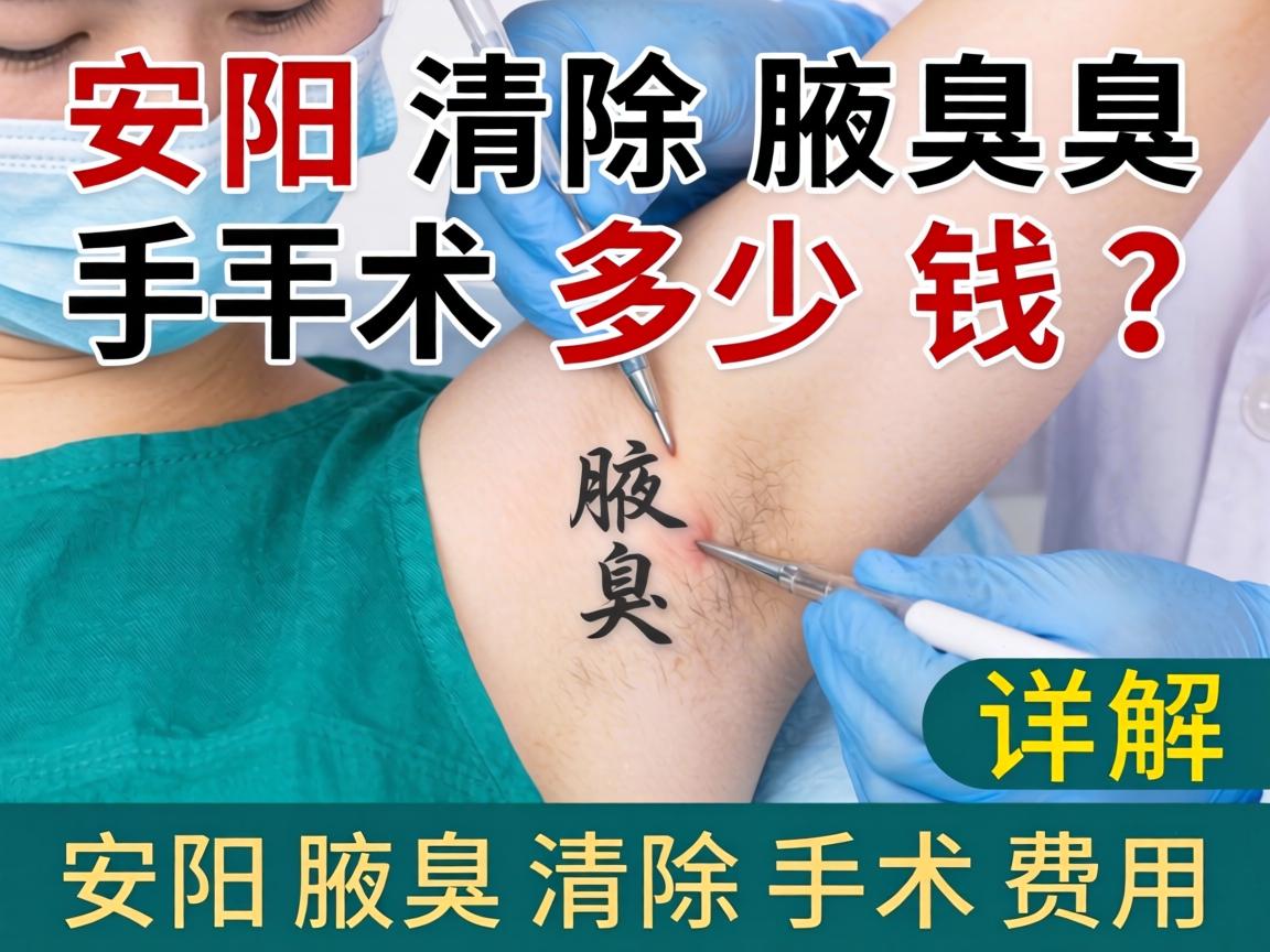 安阳清除腋臭手术多少钱?详解安阳腋臭清除手术费用 安阳清除腋臭手术多少钱?详解安阳腋臭清除手术费用