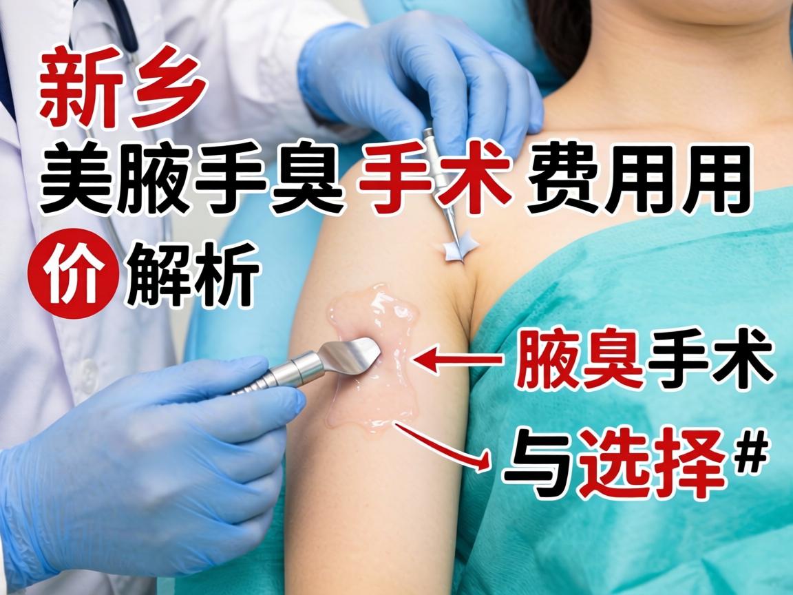 新乡腋臭手术费用解析,详解腋臭手术的价格与选择 新乡腋臭手术费用解析,详解腋臭手术的价格与选择