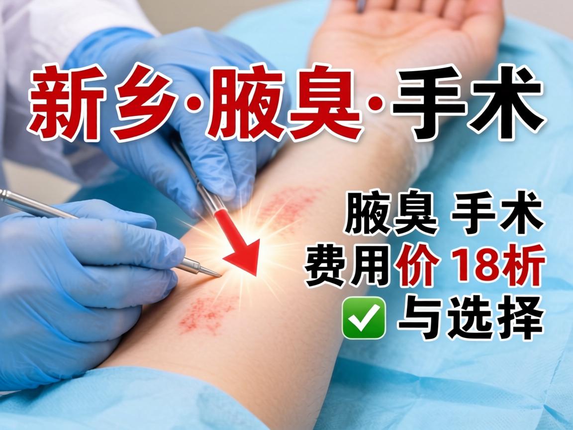 新乡腋臭手术费用解析,详解腋臭手术的价格与选择 新乡腋臭手术费用解析,详解腋臭手术的价格与选择