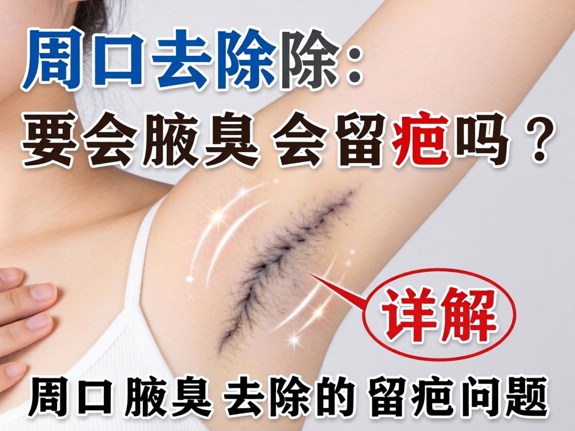 周口去除腋臭会留疤吗？详解周口腋臭去除的留疤问题