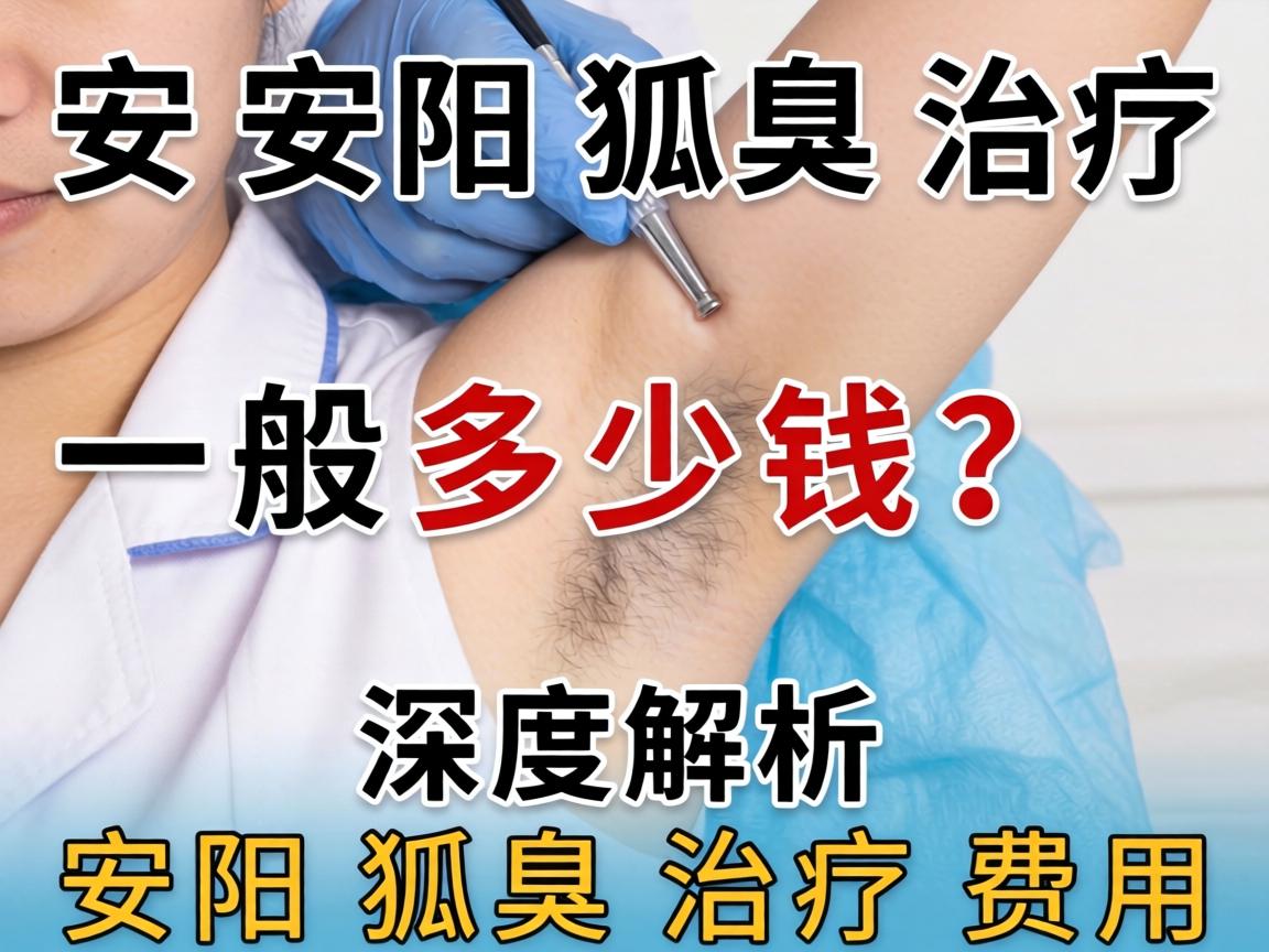 安阳狐臭治疗一般多少钱？深度解析安阳狐臭治疗费用
