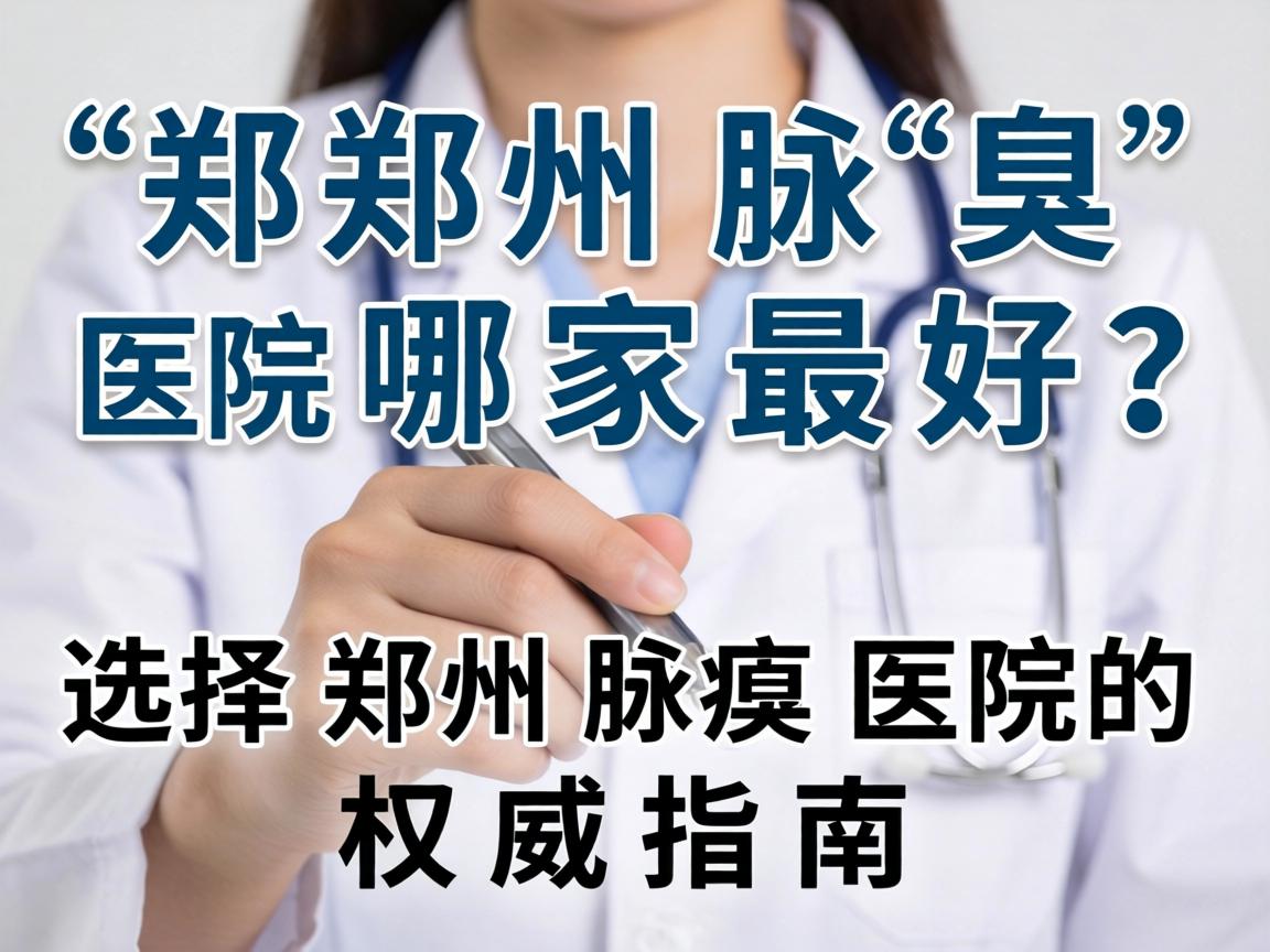 郑州腋臭医院哪家最好？选择郑州腋臭医院的权威指南
