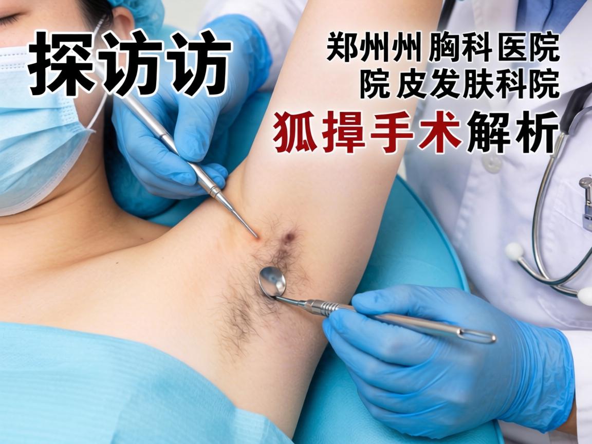 探访郑州胸科医院皮肤科，郑州胸科医院皮肤科的狐臭手术解析