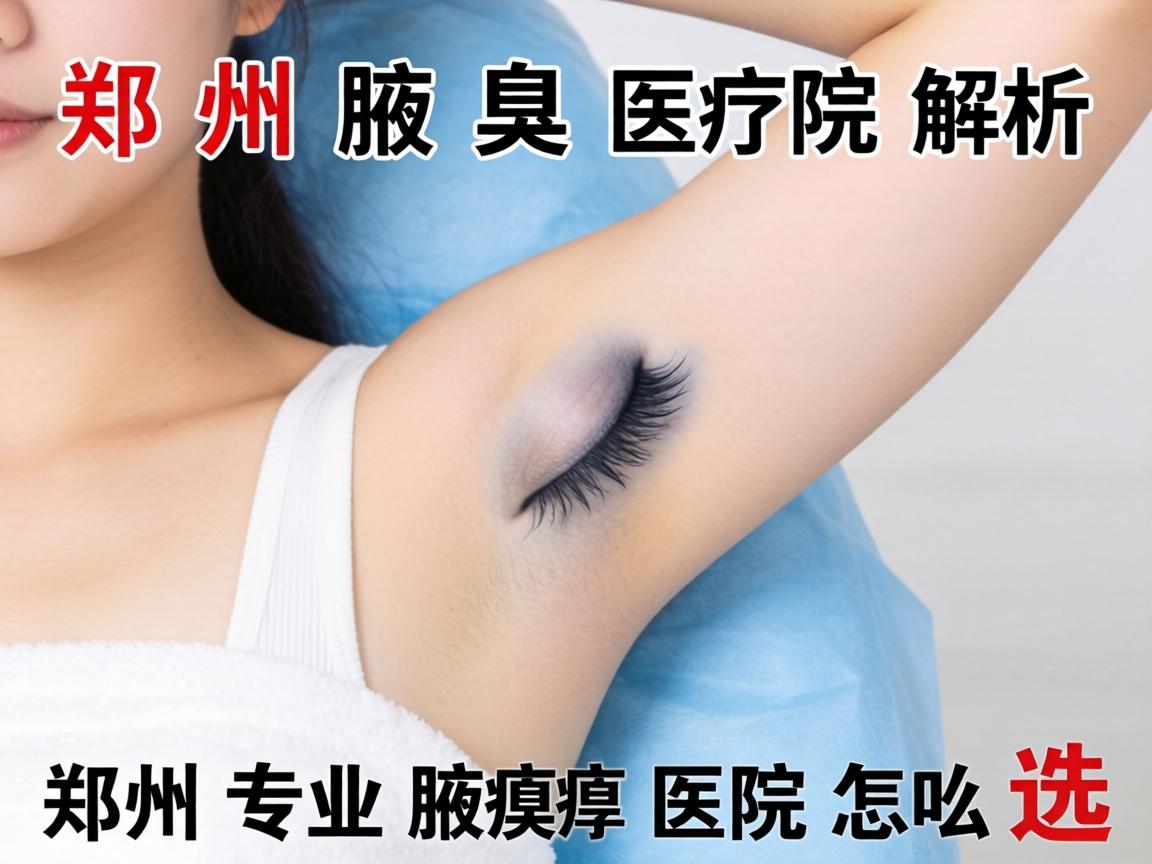 郑州腋臭医院解析，郑州专业腋臭医院怎么选