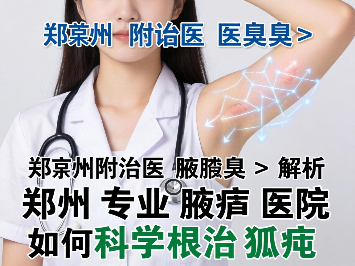 郑州附医腋臭医院解析，郑州专业腋臭医院如何科学根治狐臭