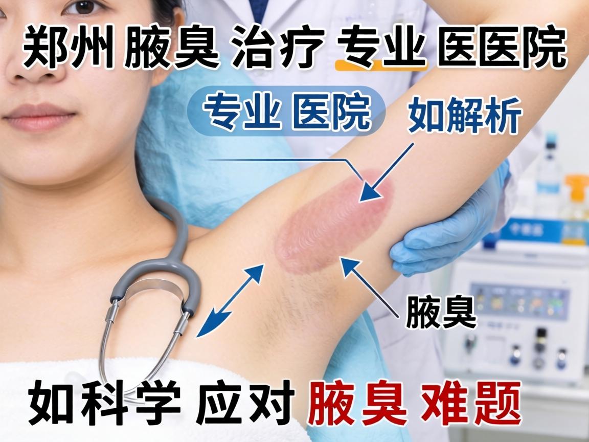 郑州腋臭治疗专业医院解析，专业医院如何科学应对腋臭难题
