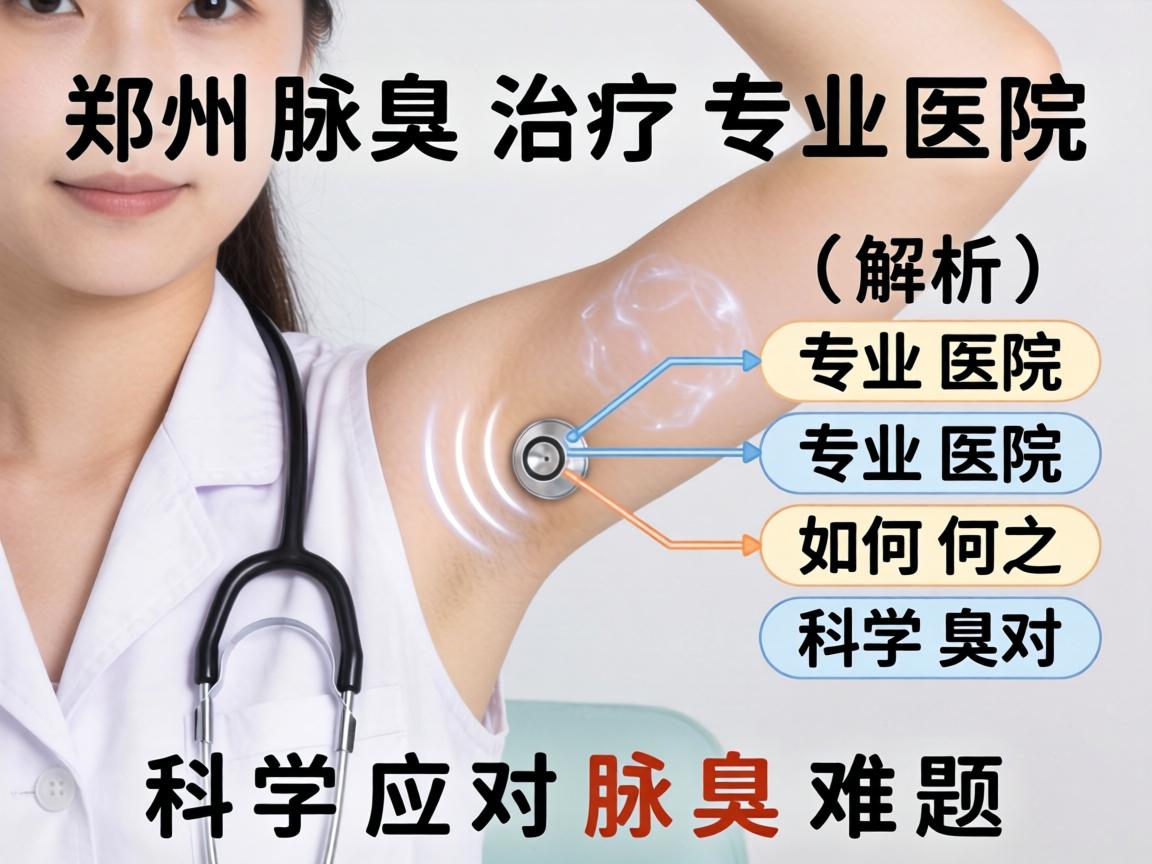 郑州腋臭治疗专业医院解析，专业医院如何科学应对腋臭难题