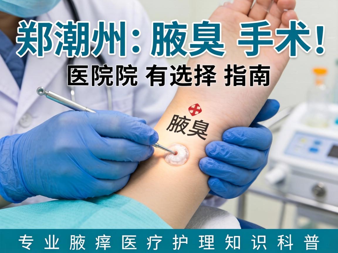 郑州腋臭手术医院选择指南，专业腋臭医疗护理知识科普