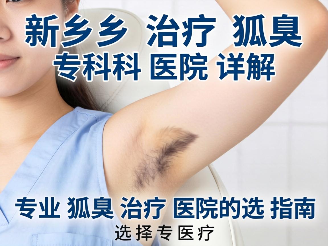 新乡治疗狐臭专科医院详解，专业狐臭治疗医院的选择指南