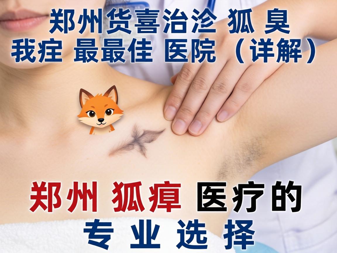 郑州治狐臭最佳医院详解,郑州狐臭医疗的专业选择 郑州治狐臭最佳医院详解,郑州狐臭医疗的专业选择