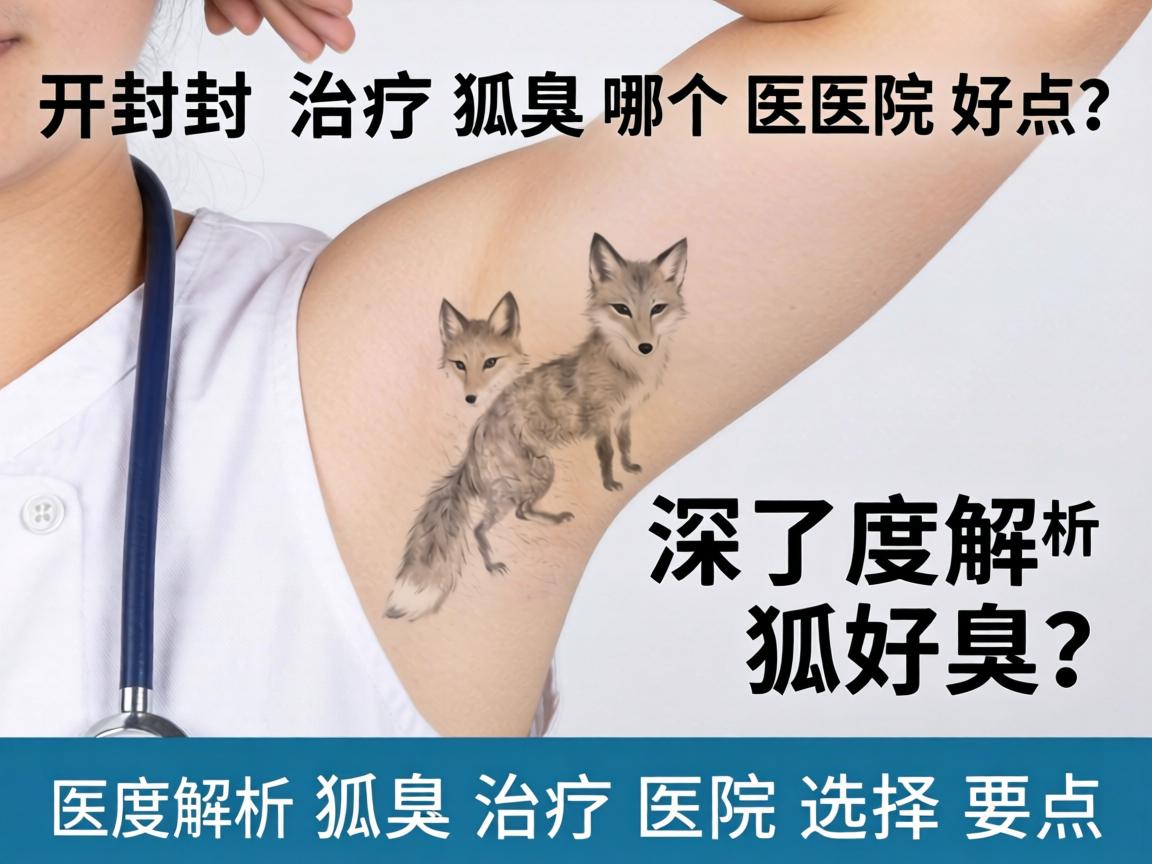 开封治疗狐臭哪个医院好点？深度解析狐臭治疗医院选择要点