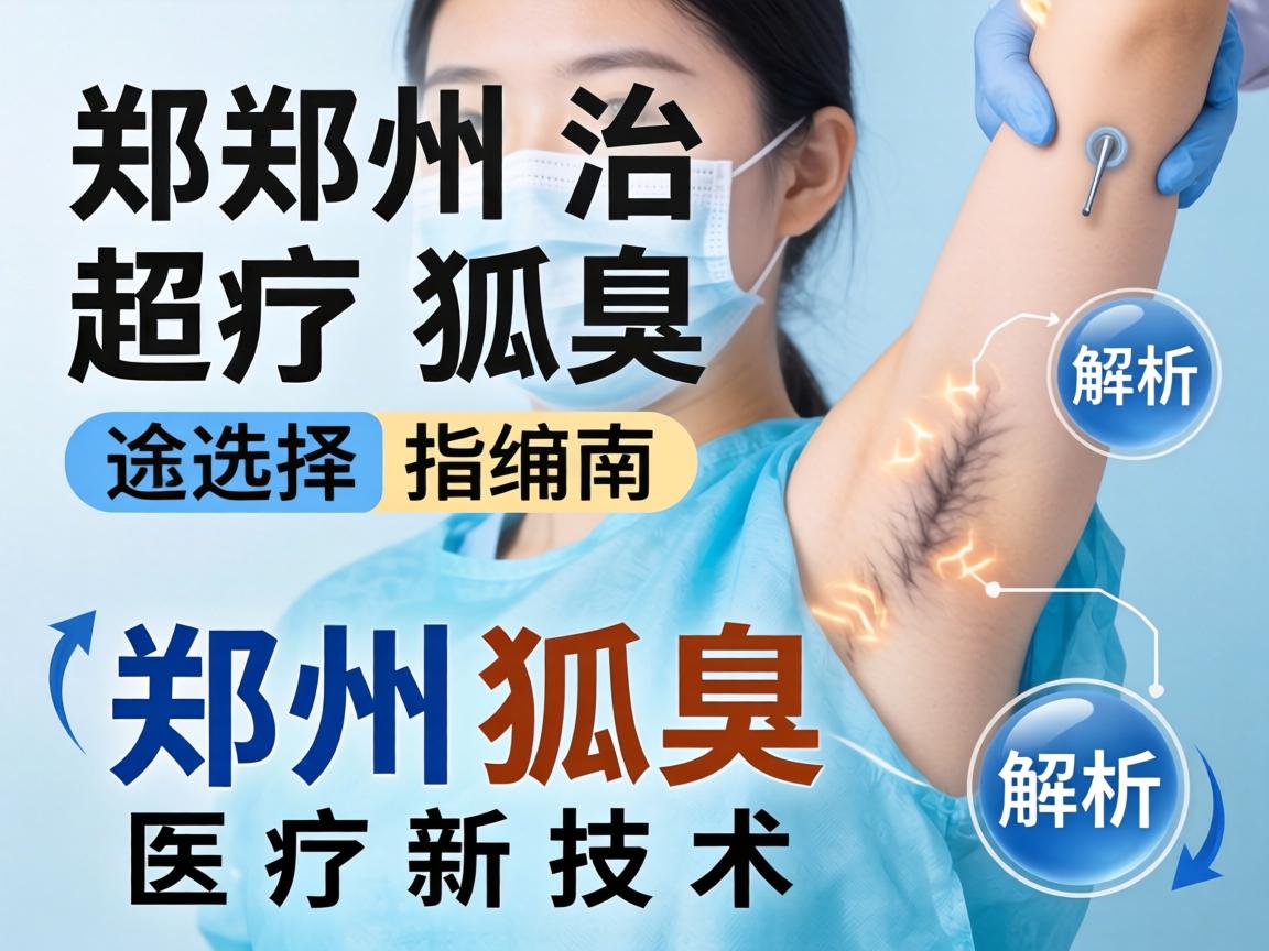 郑州治疗狐臭选择指南，解析郑州狐臭医疗新技术