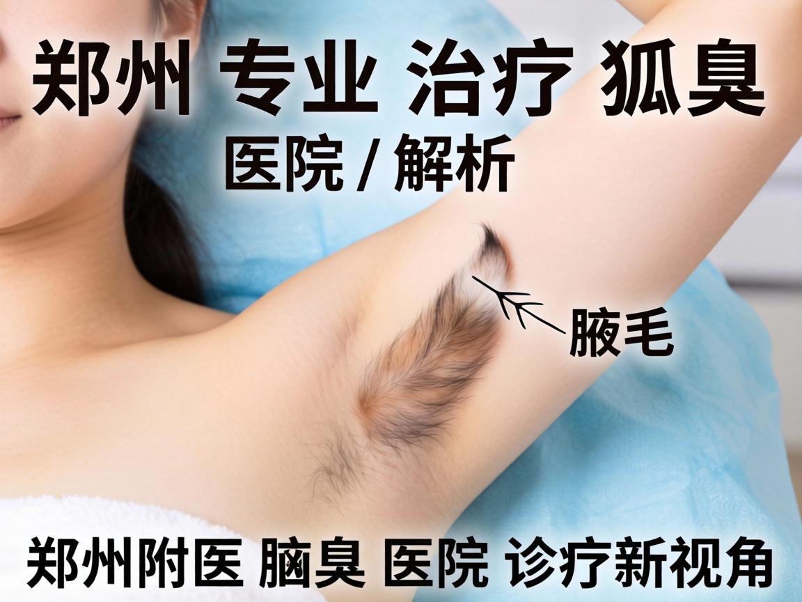 郑州专业治疗狐臭医院解析，郑州附医腋臭医院诊疗新视角