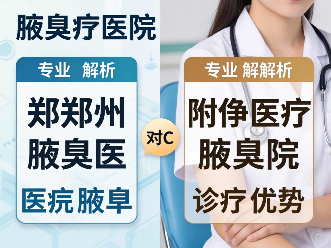 郑州腋臭医院专业解析，郑州附医腋臭医院诊疗优势对比