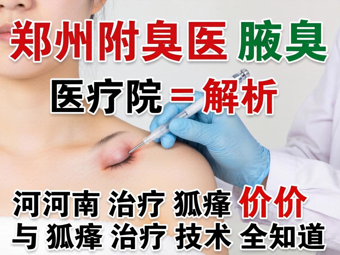 郑州附医腋臭医院解析,河南治疗狐臭价格与狐臭治疗技术全知道 郑州附医腋臭医院解析,河南治疗狐臭价格与狐臭治疗技术全知道