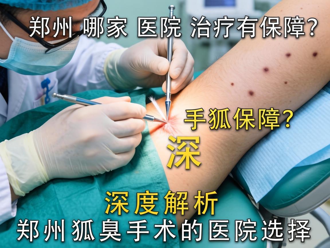郑州狐臭手术哪家医院治疗有保障？深度解析郑州狐臭手术的医院选择