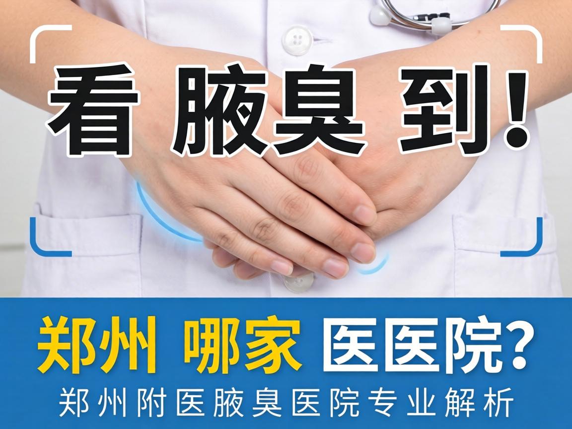 看腋臭到郑州哪家医院？郑州附医腋臭医院专业解析
