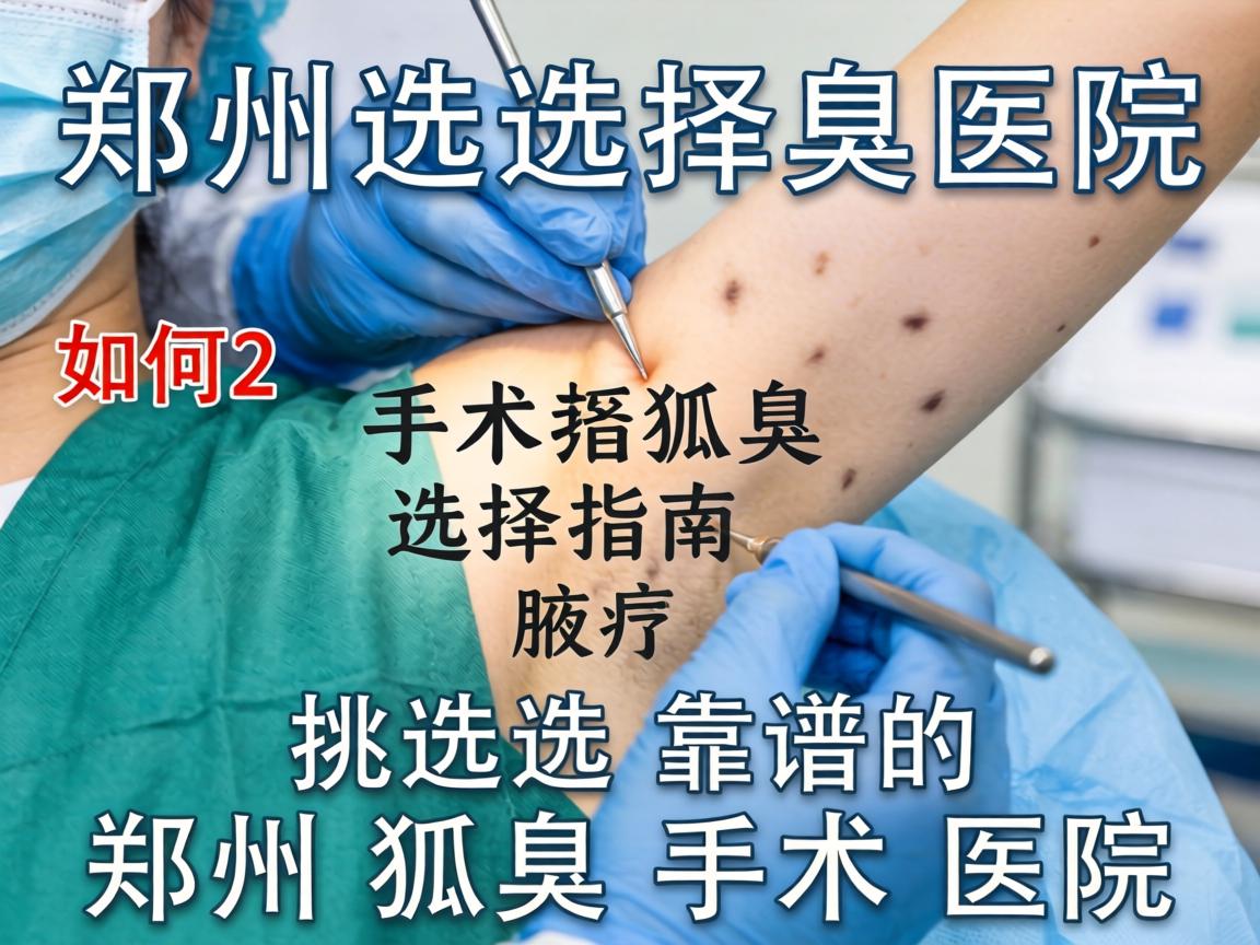 郑州狐臭手术医院选择指南,如何挑选靠谱的郑州狐臭手术医院 郑州狐臭手术医院选择指南,如何挑选靠谱的郑州狐臭手术医院