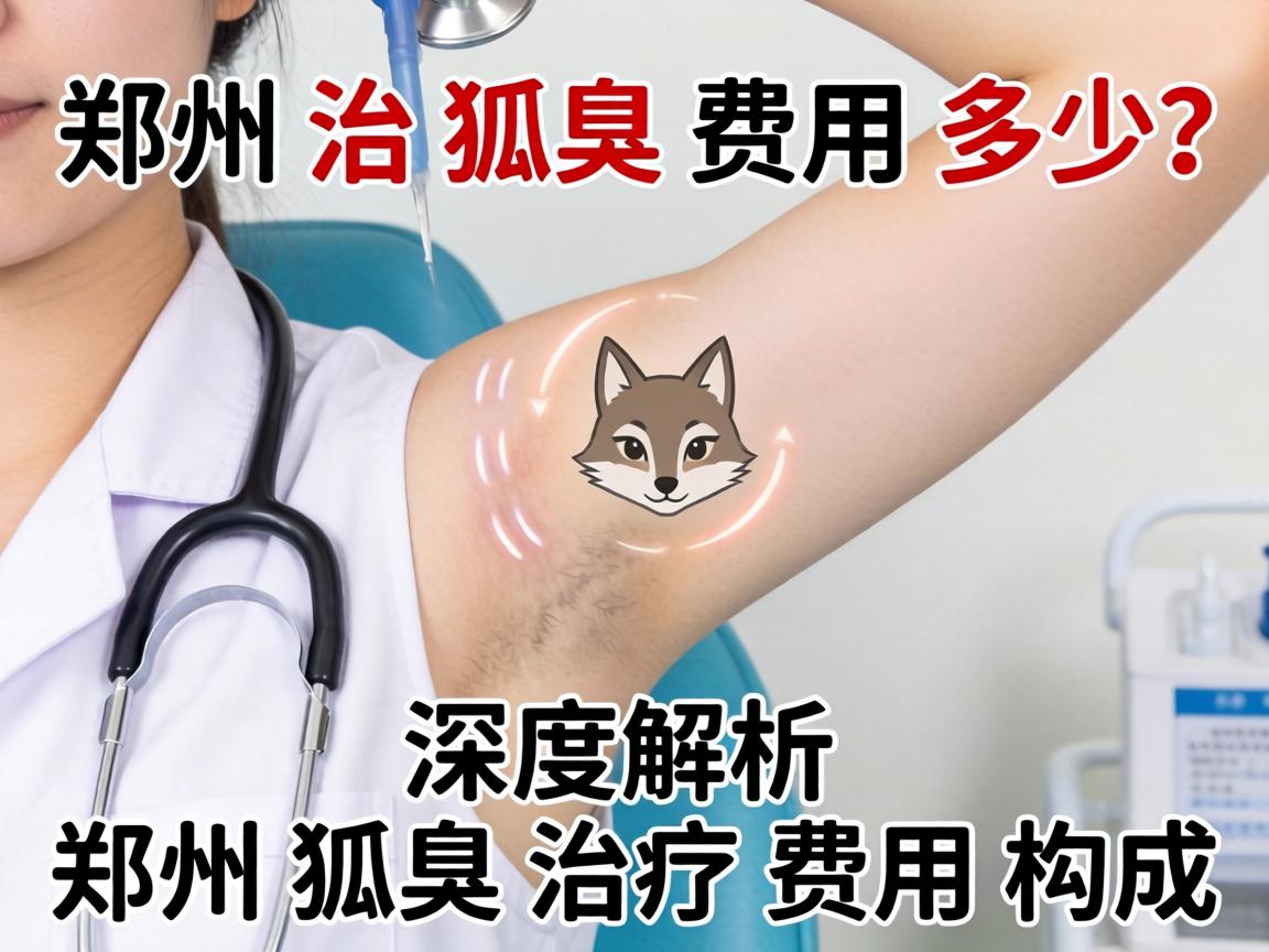 郑州治狐臭费用多少？深度解析郑州狐臭治疗费用构成