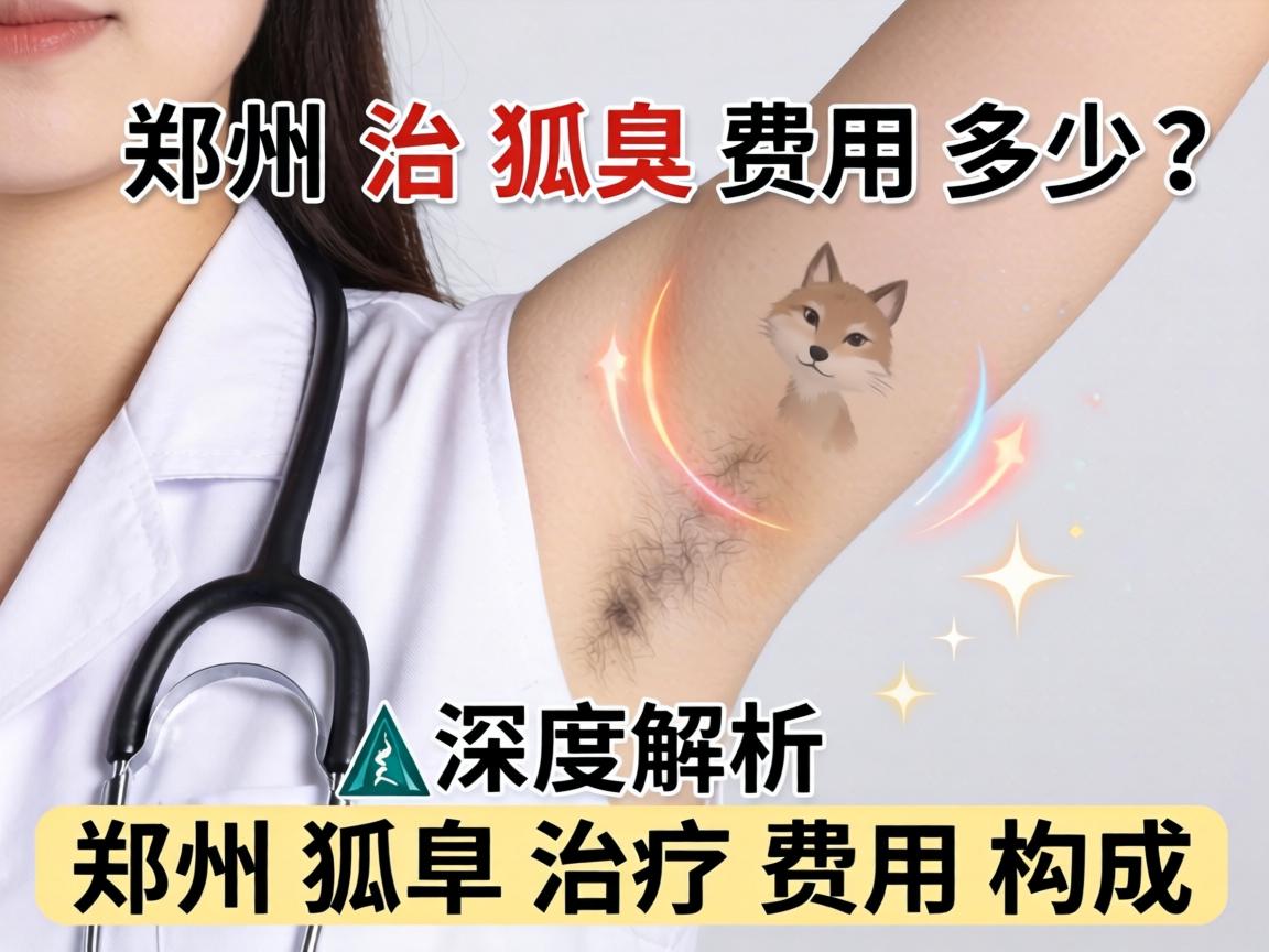 郑州治狐臭费用多少？深度解析郑州狐臭治疗费用构成