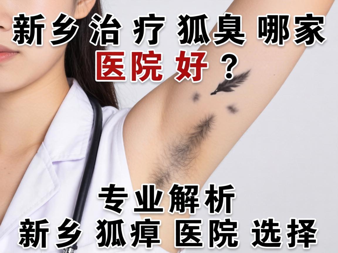 新乡治疗狐臭哪家医院好？专业解析新乡狐臭医院选择