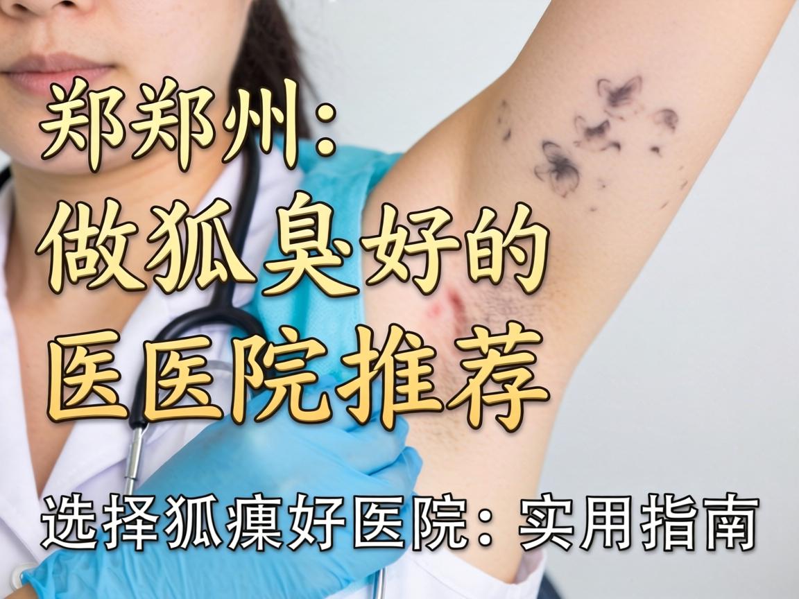 郑州做狐臭好的医院推荐,选择狐臭好医院的实用指南 郑州做狐臭好的医院推荐,选择狐臭好医院的实用指南
