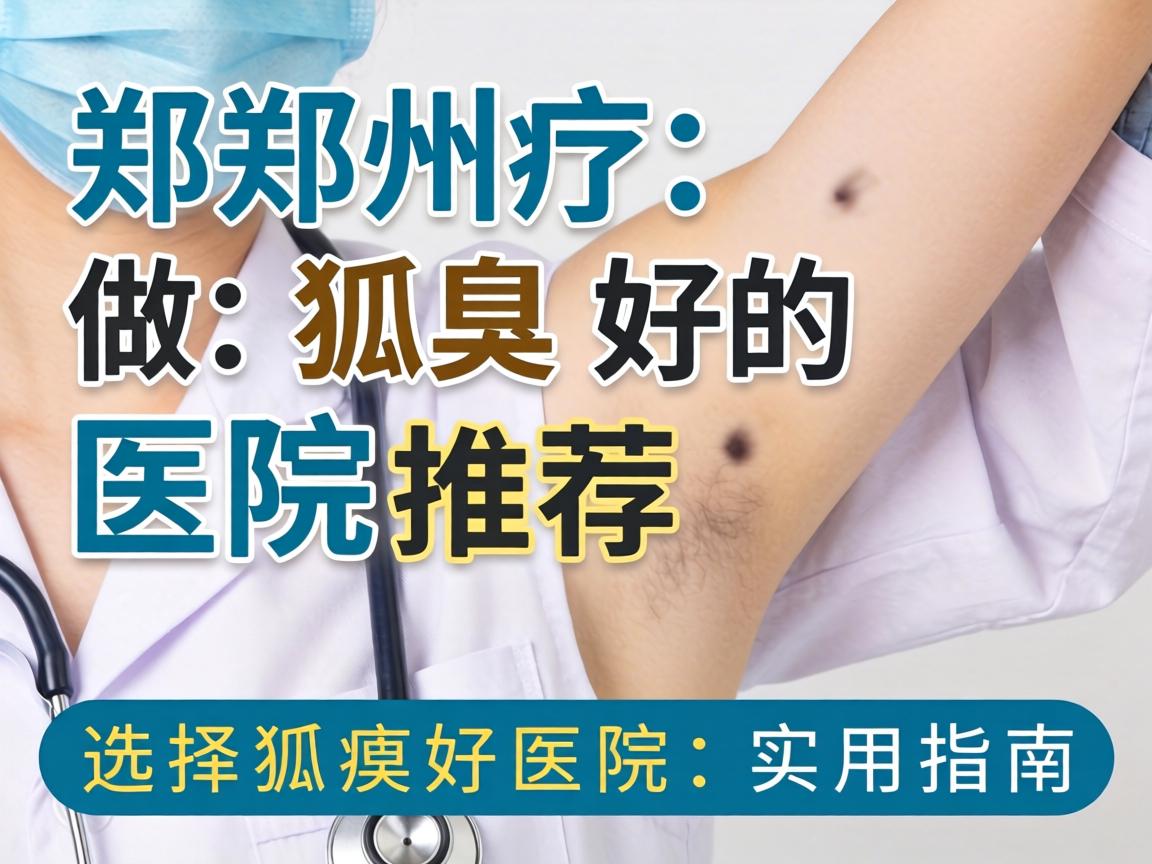 郑州做狐臭好的医院推荐,选择狐臭好医院的实用指南 郑州做狐臭好的医院推荐,选择狐臭好医院的实用指南