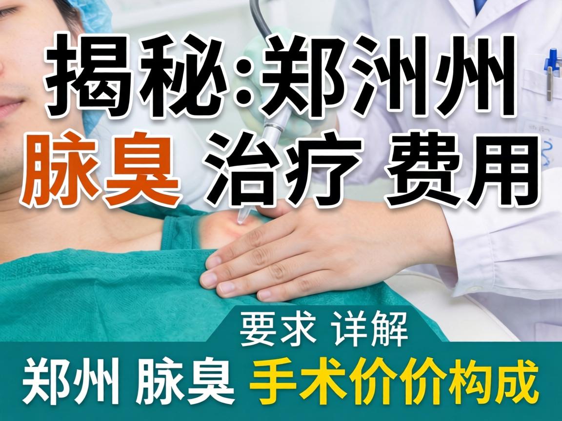 揭秘郑州腋臭治疗费用,详解郑州腋臭手术价格构成 揭秘郑州腋臭治疗费用,详解郑州腋臭手术价格构成