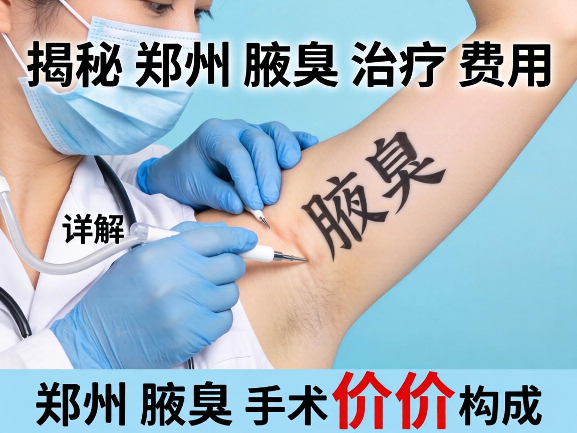 揭秘郑州腋臭治疗费用,详解郑州腋臭手术价格构成 揭秘郑州腋臭治疗费用,详解郑州腋臭手术价格构成